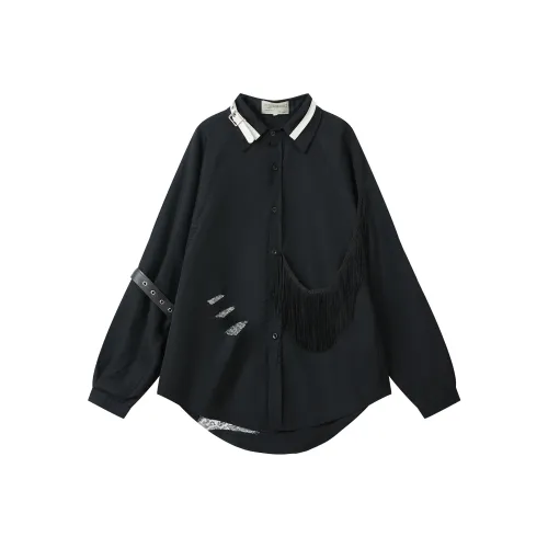 Non Allergic Черные Унисекс Рубашки