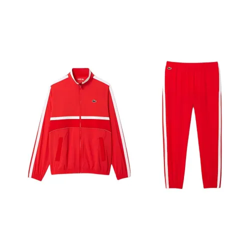 LACOSTE Collaboration Djokovic Collaboration Красный Мужская Повседневная Спортивная Одежда