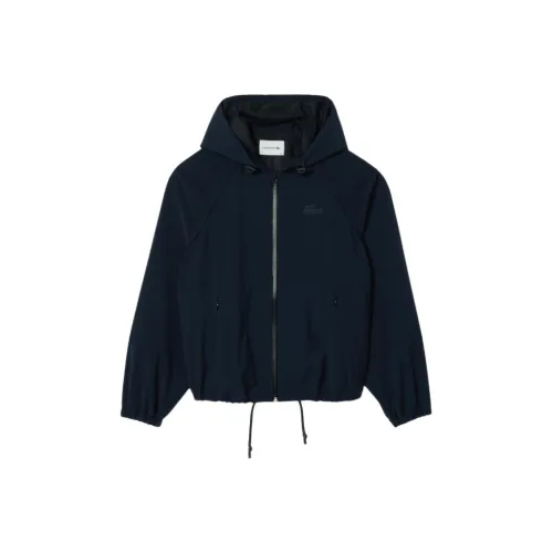 Куртки и пальто женские LACOSTE Collaboration морской синий