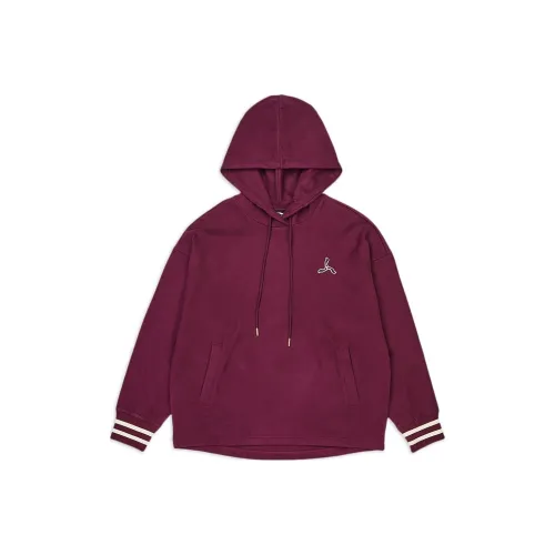 LI NING 1990 Classic Collection Темно-бордовый цвет Женские Свитшоты