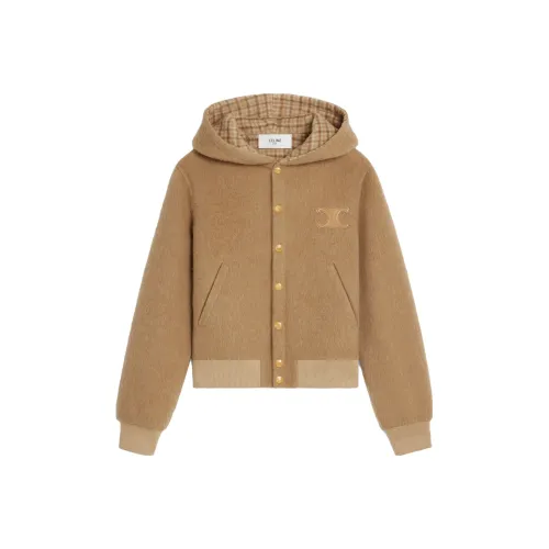 CELINE Куртки Пальто Женские CAMEL