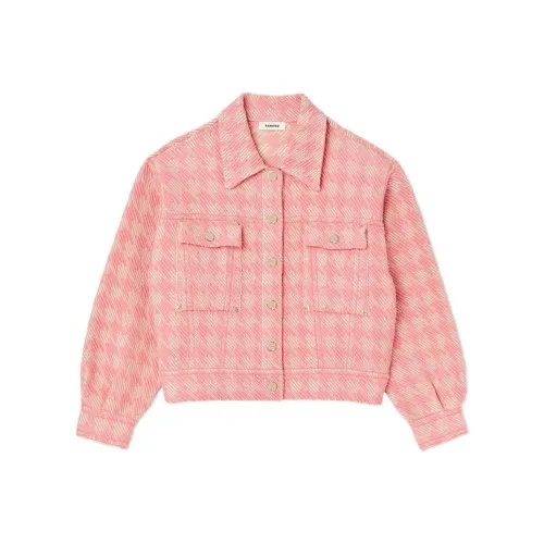 Sandro SS23 Трикотаж Женский Розовый
