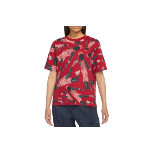 NIKE Красный Унисекс Футболки