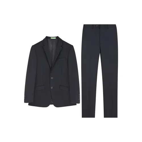 FIRS Черный Мужской Деловой Костюм