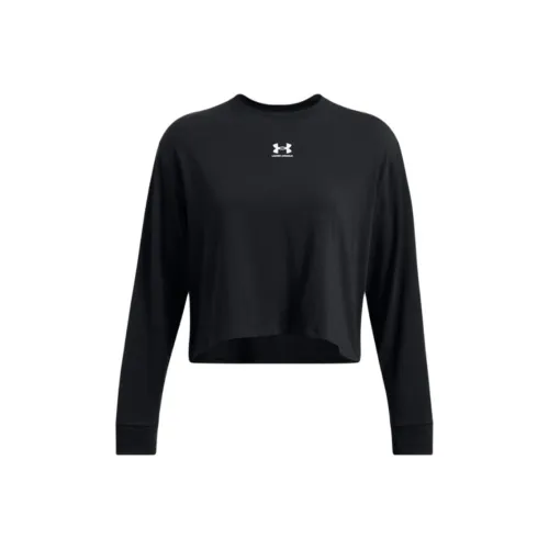 Under Armour RivalBoxy T Рубашка Женская Черная