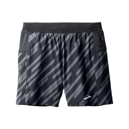 Шорты Brooks Casual Мужские Черные Серые