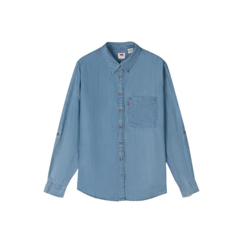 Levis Синие Женские Рубашки