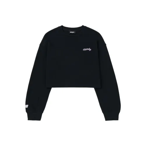 Nerdy Черные Женские Свитшоты