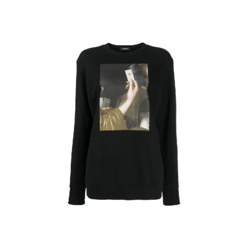 UNDERCOVER Черный Женские Свитшоты