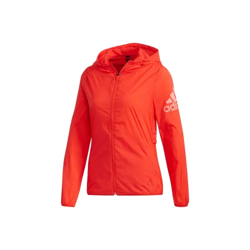 Adidas Женские Куртки Красного Цвета