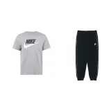 Серый топ + черные штаны