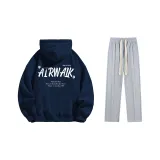 Set (Dark Blue Standard Edition + Gray Casual Pants)  
Комплект (Темно-синий Стандартный Выпуск + Серые Повседневные Штаны)