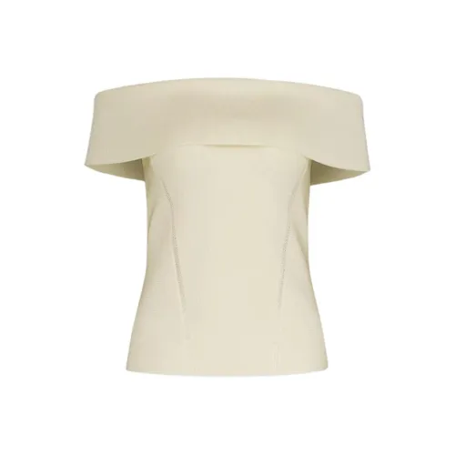 Zimmermann T-Shirt Женская Айвори