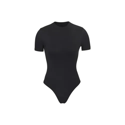 Skims Агатовый черный Женское боди