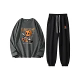 Скорость Скейтборд Рок Серый + Коробка Монстр K Черный