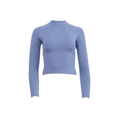 Fleur Du Mal FW24 Трикотаж Женский Угольный Синий