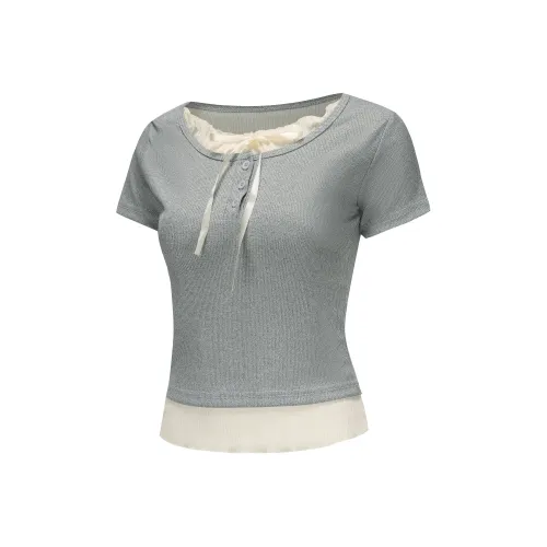 BETTERSAY Женские футболки с коротким рукавом