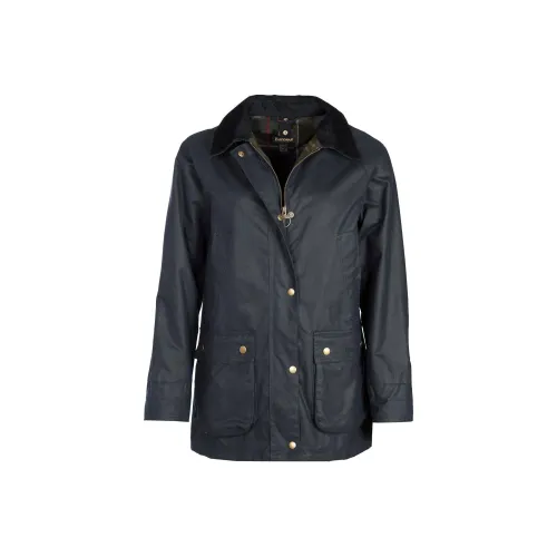 BARBOUR Жилет Восковая Хлопковая Куртка Куртки и Пальто Женская Черная