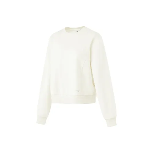 LINING Fitness Series Толстовка Женская Шампань Белый