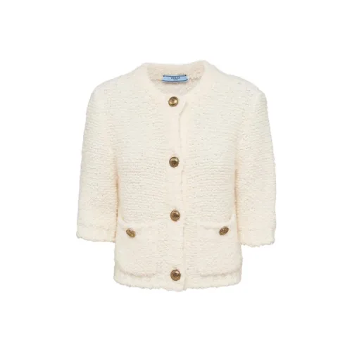 PRADA Белый Женский Трикотаж