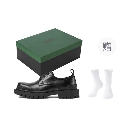 GXG Cool Fashion Derby Обувь Туфли Мужские Черные