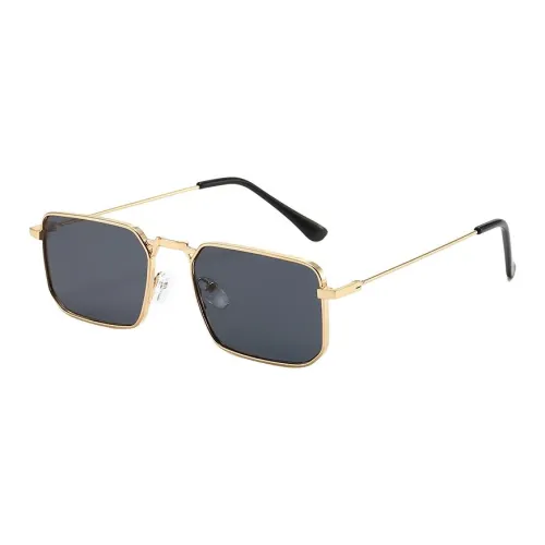 JEANSWEST Металл Квадрат Солнцезащитные очки Унисекс