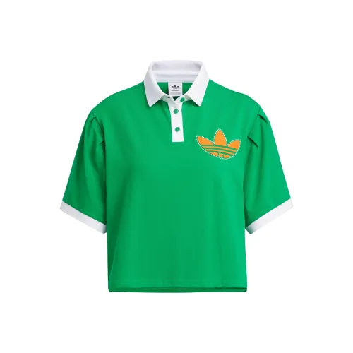Adidas Originals VARCT Поло Женское Зеленое