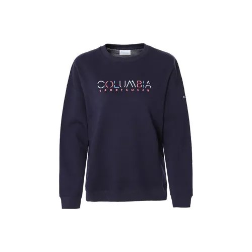 Columbia Темно-синий Женские Свитшоты