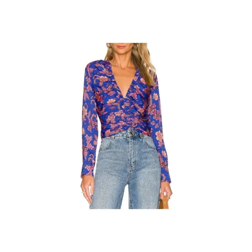 FREE PEOPLE Многоцветные Женские Рубашки