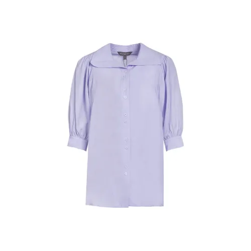 MeetMetro Рубашка Женская Светло-фиолетовая