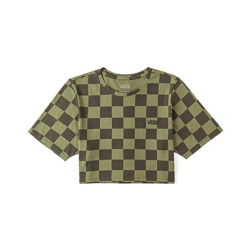 Vans Standard T-Shirt Женская Зеленая