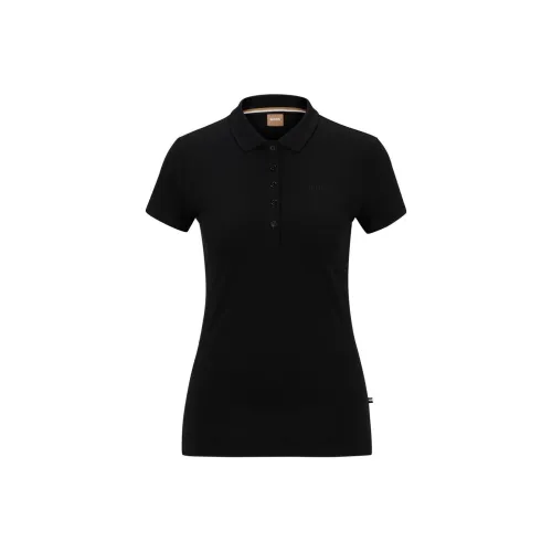 HUGO BOSS Черное Женское Поло