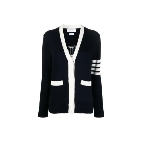 THOM BROWNE Синий Женский Трикотаж