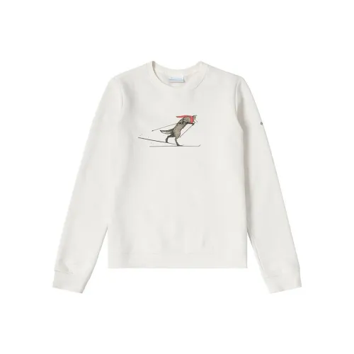 Columbia Белый Женские Свитшоты