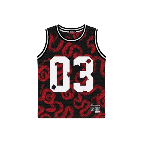 FireMonkey Баскетбольная Джерси Унисекс Черная