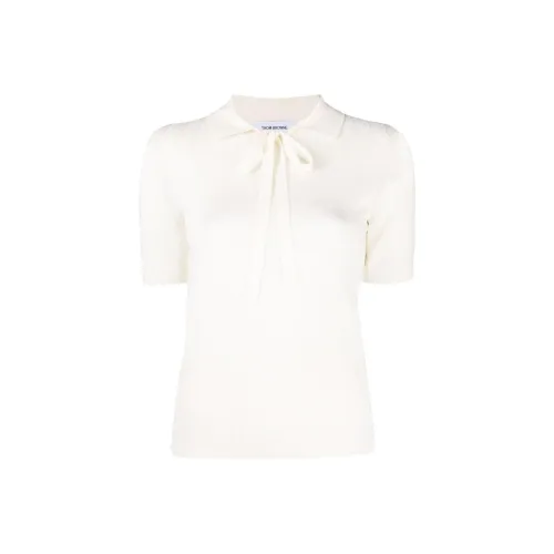 THOM BROWNE Белое Женское Поло