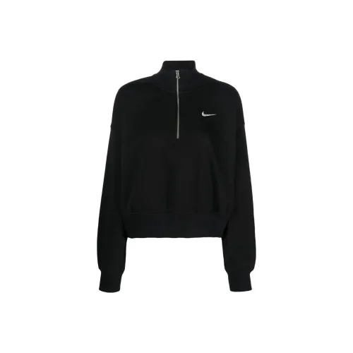 NIKE Черные Женские Свитшоты