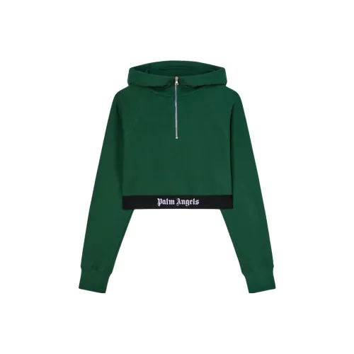 PALM ANGELS Зеленый Женские Свитшоты