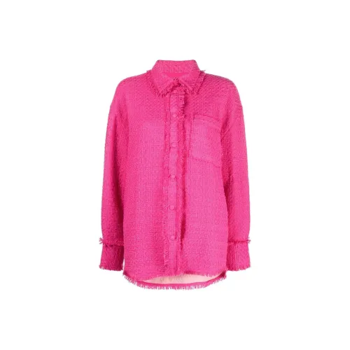 MSGM Фуксия Женские Рубашки