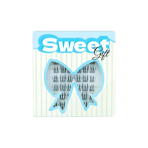 KULESI Сегментированные Нерегулярные Тайские Макияж Накладные Ресницы Один Кластер Естественная Длина Стиль