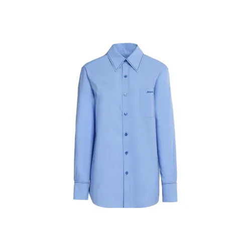 MARNI Светло-синие Женские Рубашки