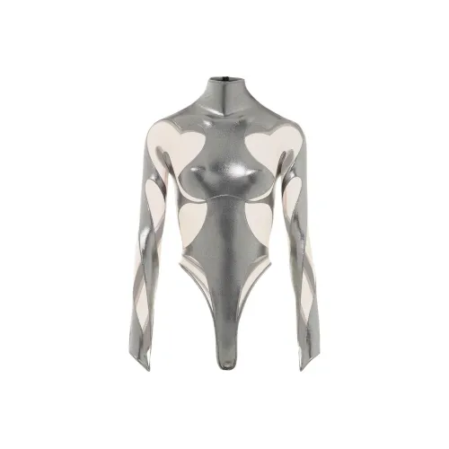 Mugler Серебряный Женское Боди