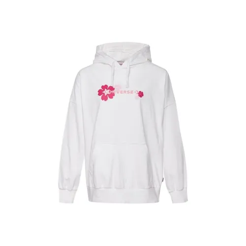 Конверс Толстовка Женская Белая