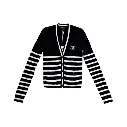 CHANEL 22 Осенний Зимний Кашемировый Свитер Женский Черный