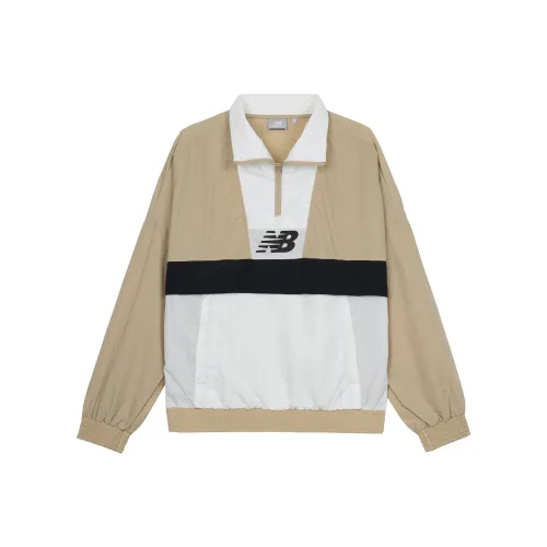 New Balance совместная куртка женская цвет сливочный