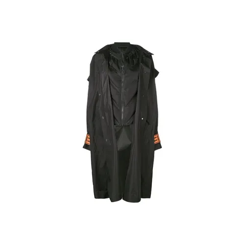 Off Белый Ss20 Черный Женские Куртки