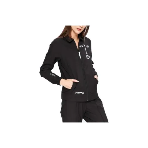PUMA SHANTELL MARTIN FZ Куртки и пальто Женские Черный