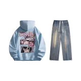 Set (Glacier Blue Fleece-Lined + Nostalgic Blue Jeans)  
Комплект (Ледниковый Синий с флисовой подкладкой + Ностальгический Синий Джинсы)