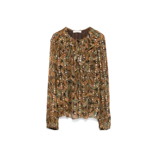 Ulla Johnson FW24 Рубашка Женская Умбра