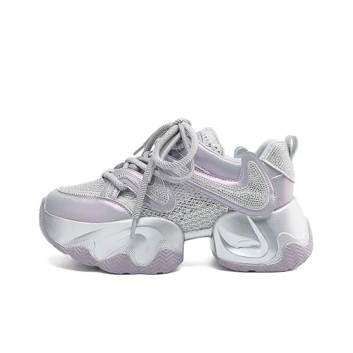 DAPHNE Дышащие Низкие Кроссовки с Толстой Подошвой Женские